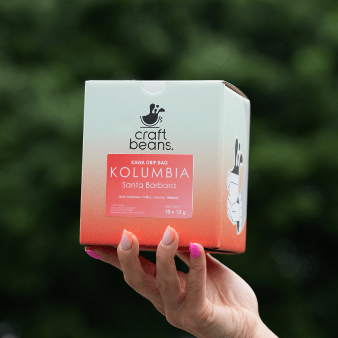 Kawa DRIP BAG - Kolumbia Santa Barbara 10 saszetek x 12g #1
