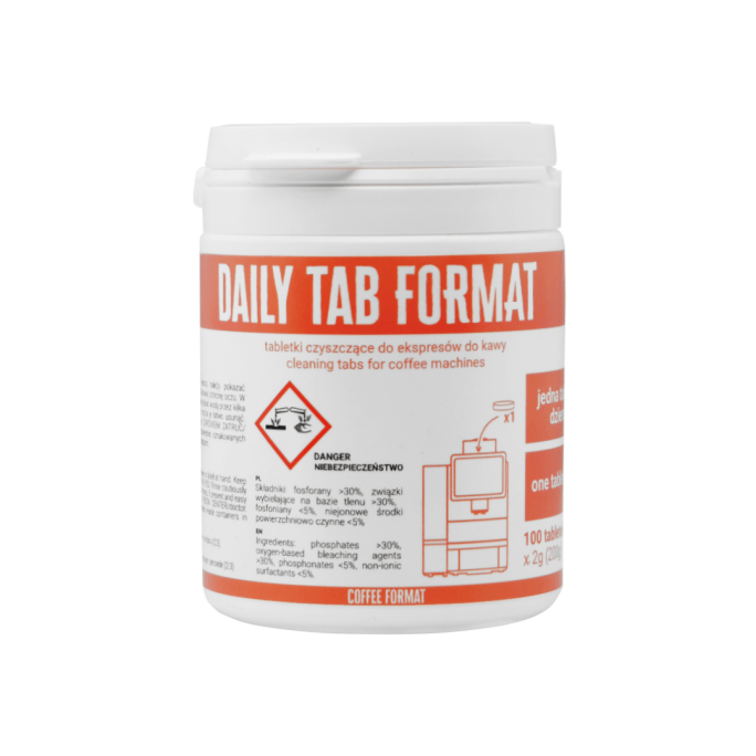 Tabletki do czyszczenia ekspresu automatycznego DAILY TAB FORMAT v2 #1