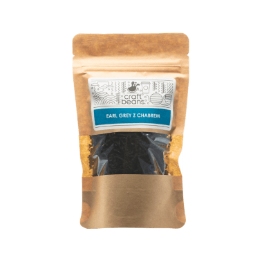 Herbata czarna liściasta Earl Grey z Chabrem