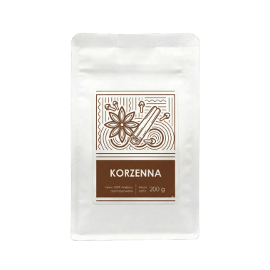 Kawa mielona o smaku korzennym