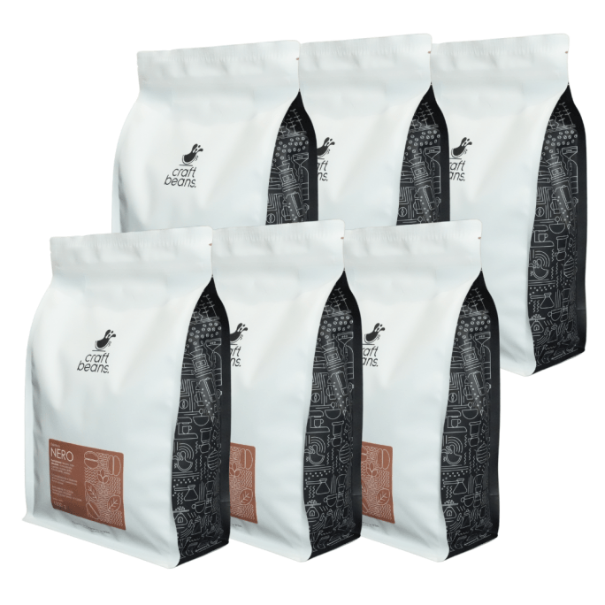 Zestaw kaw ziarnistych Nero 6x1kg #1