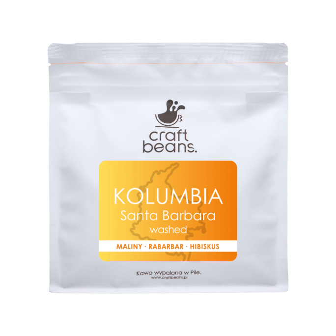 Kawa ziarnista specialty KOLUMBIA Santa Barbara WASHED #1