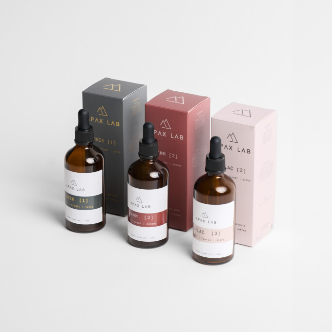 APAX LAB Zestaw minerałów do kawy | Zestaw 3x100ml #1