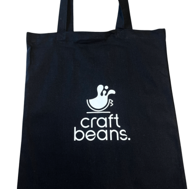 Torba bawełniana czarna Craft Beans